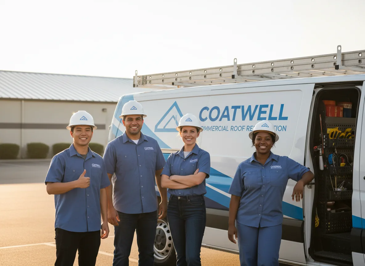 Commercial roof coating company in Galva, IA
